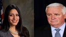 On Latino staffers: He says he can't find any, said State Rep. Angel Cruz. They're right under his nose.
